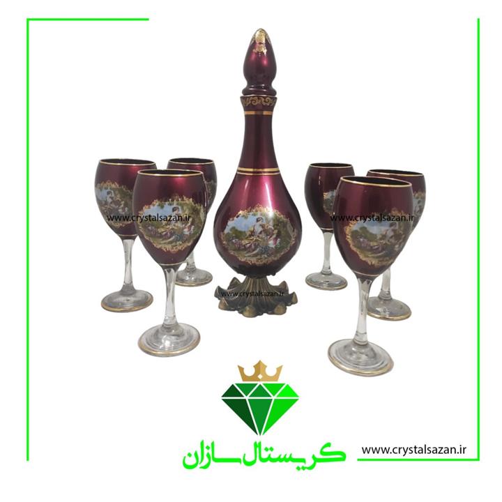 تنگ و جام کریستال سازان کد J1343